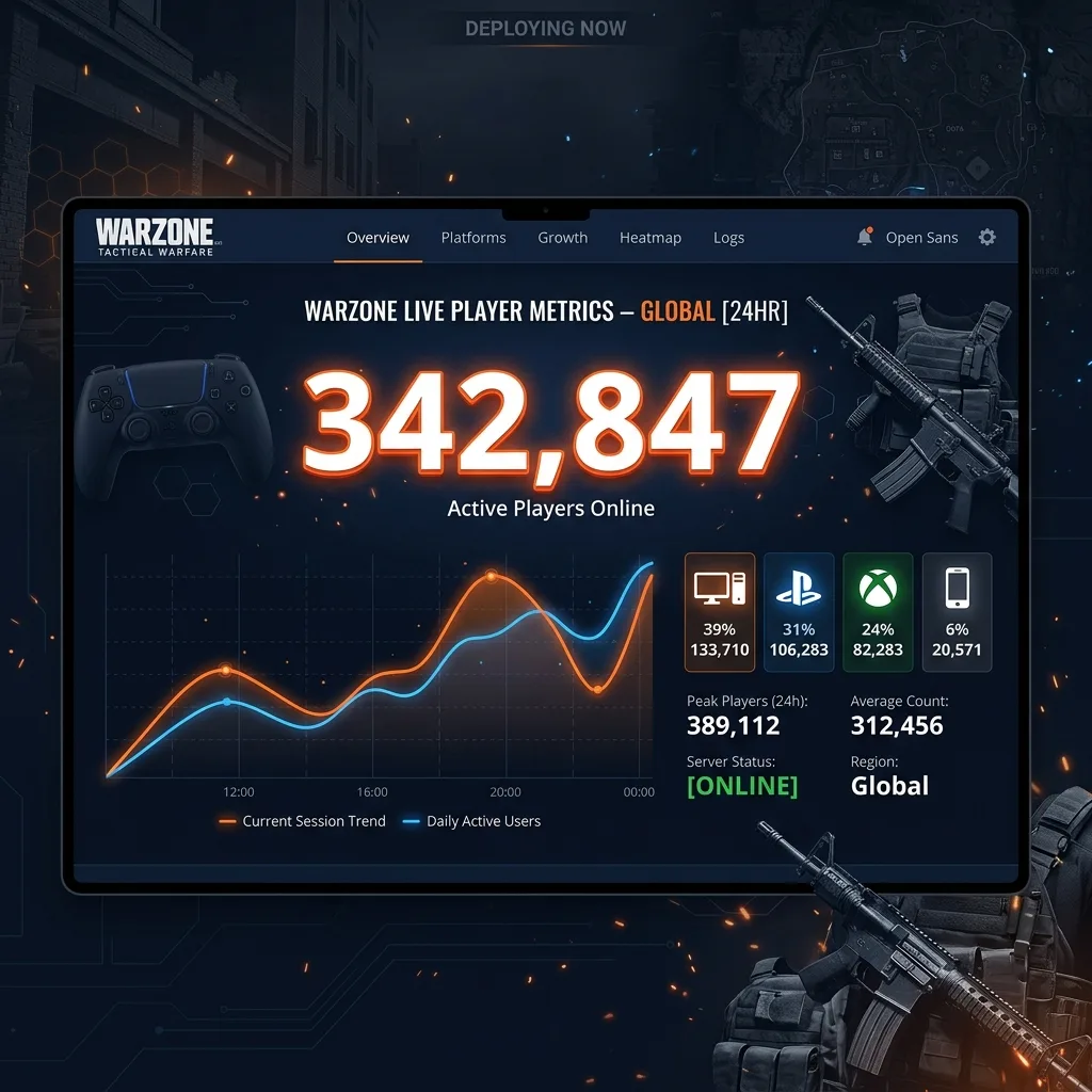 Call of Duty Black Ops 7 Player Count: Live Stats, Trends & Player Numbers