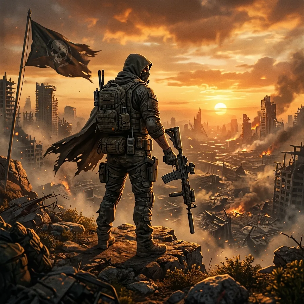 PUBG lone survivor analyzing map terrain